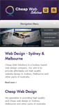 Mobile Screenshot of cheap-web.com.au